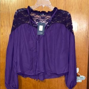 Fashion Nova Blouse Size XS NWT